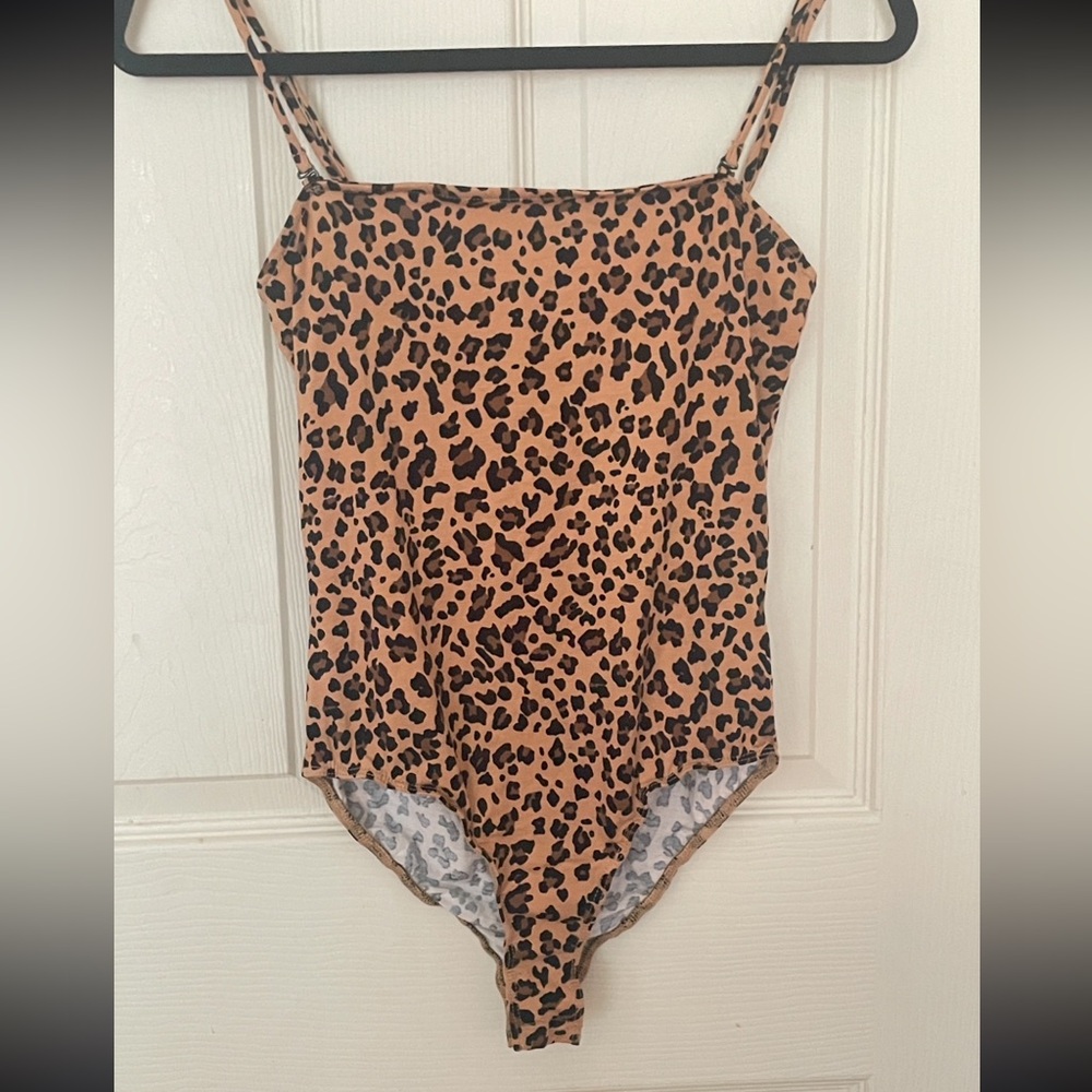 Women’s Leopard Print Bodysuit